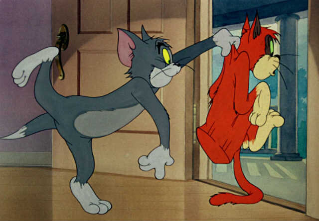 Кадр из мультфильма «Том и Джери»
