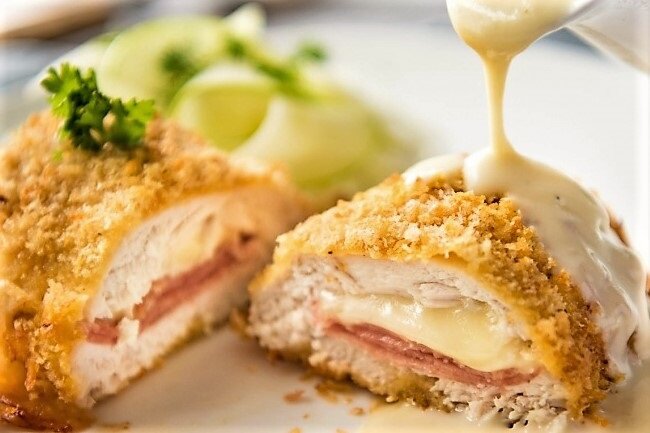 Фаршированная куриная грудка