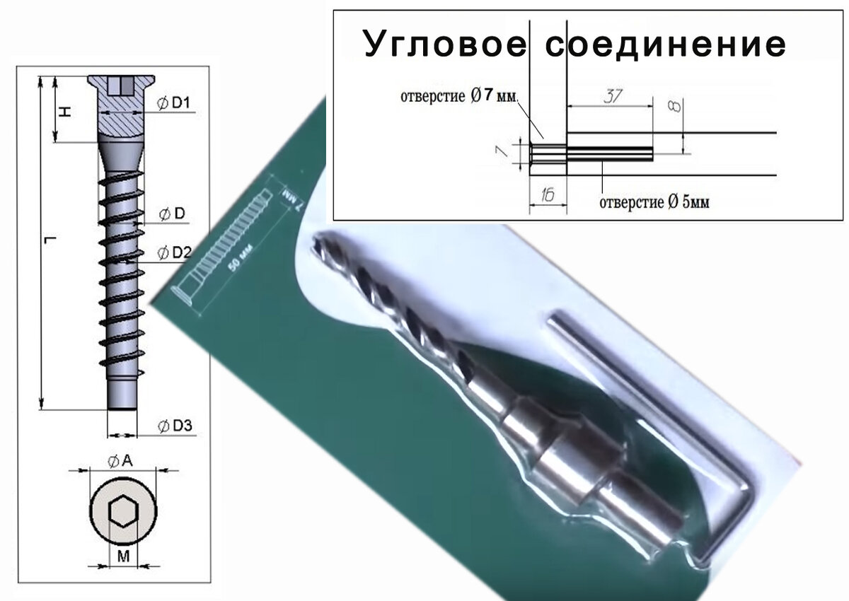 Евровинт чем сверлить