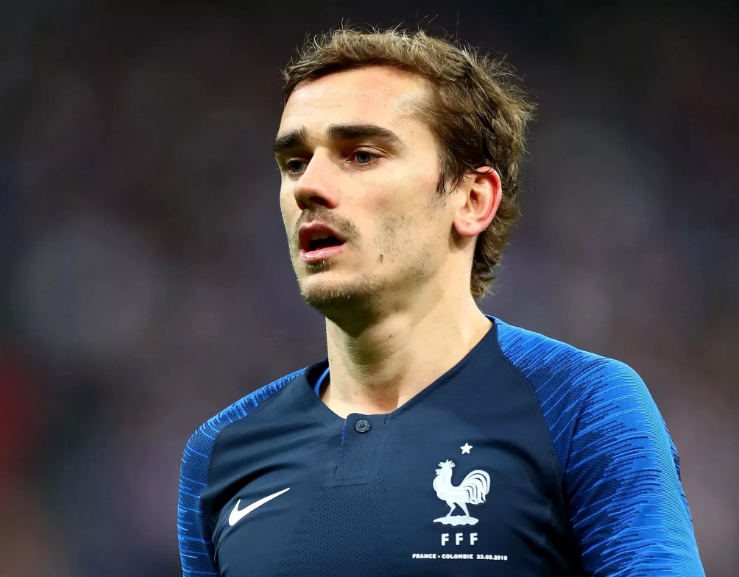 Антуан Гризманн - чемпион мира по футболу в составе сборной Франции