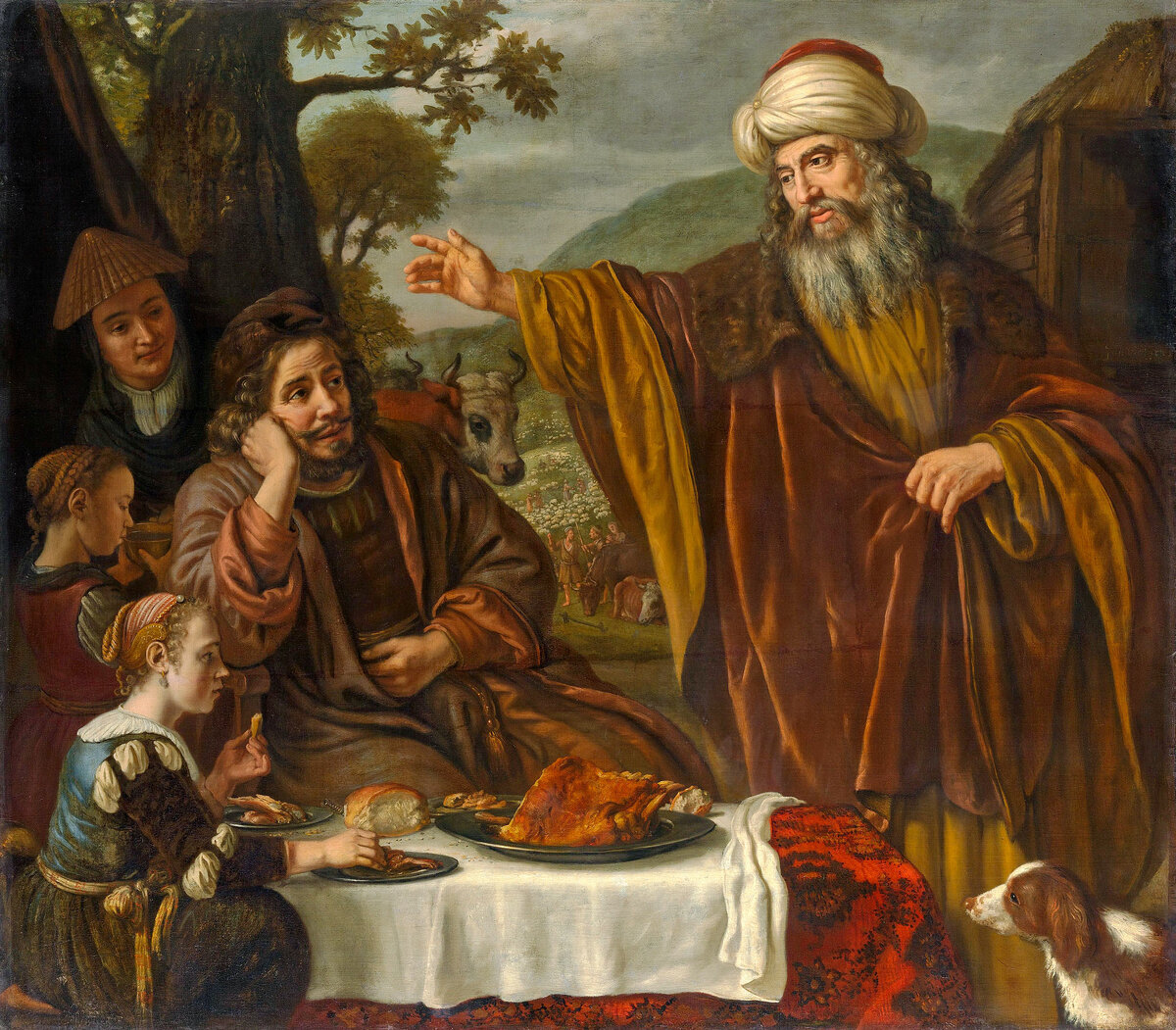 Ян Викторс, "Abraham's Parting from the Family of Lot