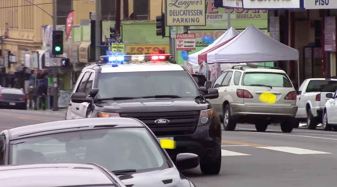 США. машина полиции