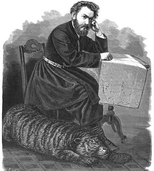 Михаил Хлудов со своей тигрицей