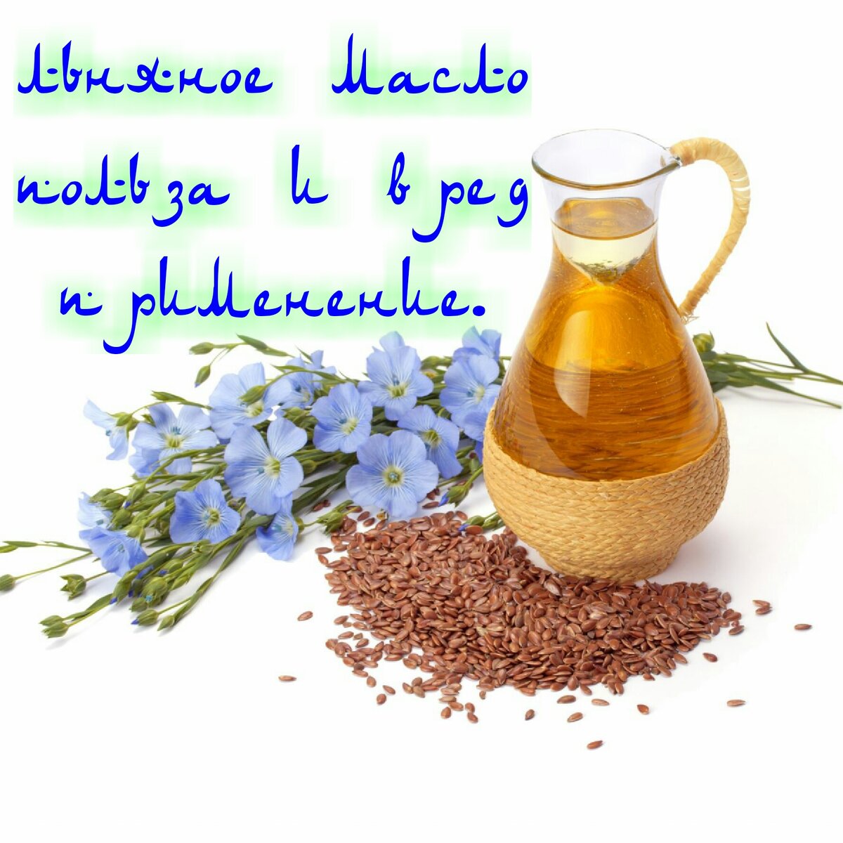 Linum usitatissimum Seed Oil (льняное масло)