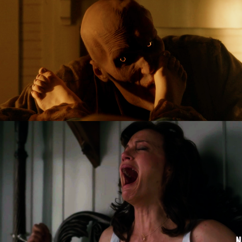 кадры из х/ф «Игра Джералда», 2017 г., реж. Майк Флэнеган