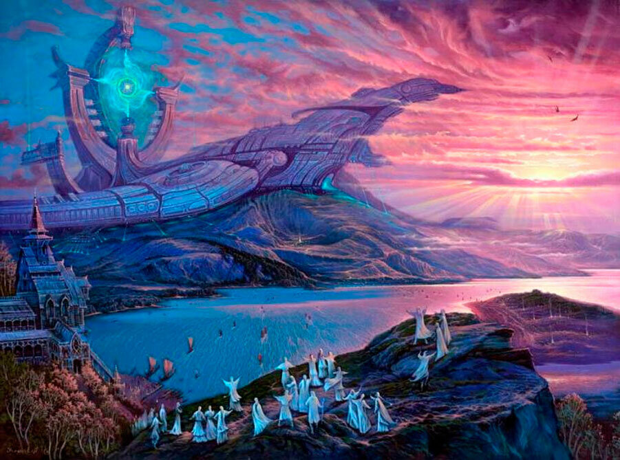  Художник картины - Угланов Александр Борисович(ссылка на сайт автора в конце статьи)