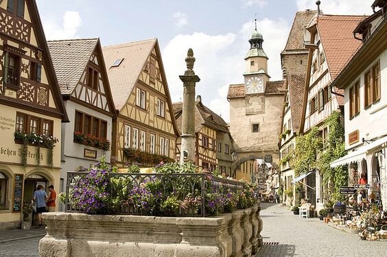 Ротенбург-об-дер-Таубер, Бавария, Германия
