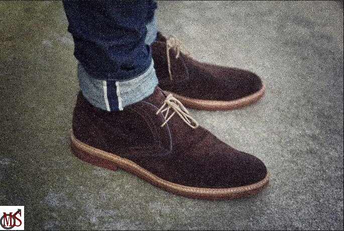 туфли замшевые