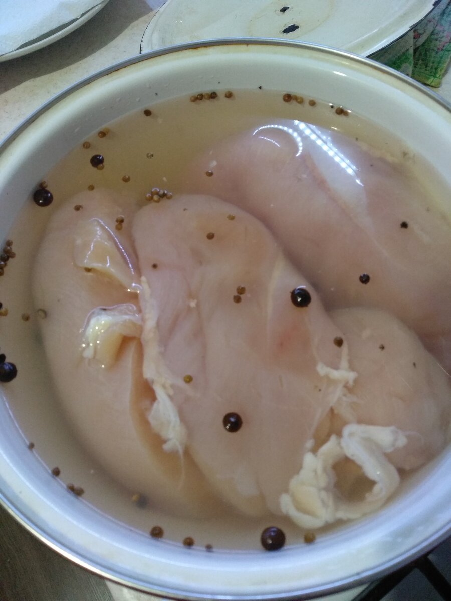 Грудки должны постоять в рассоле.