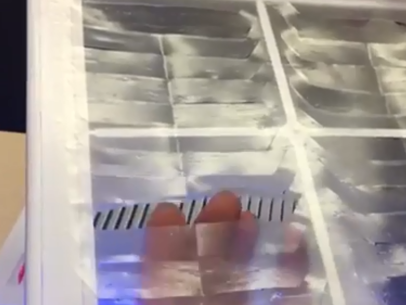 Вентрешетка с клапаном (без декоративной накладки).