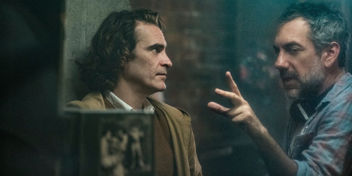 Тодд Филлипс на съемках Джокера