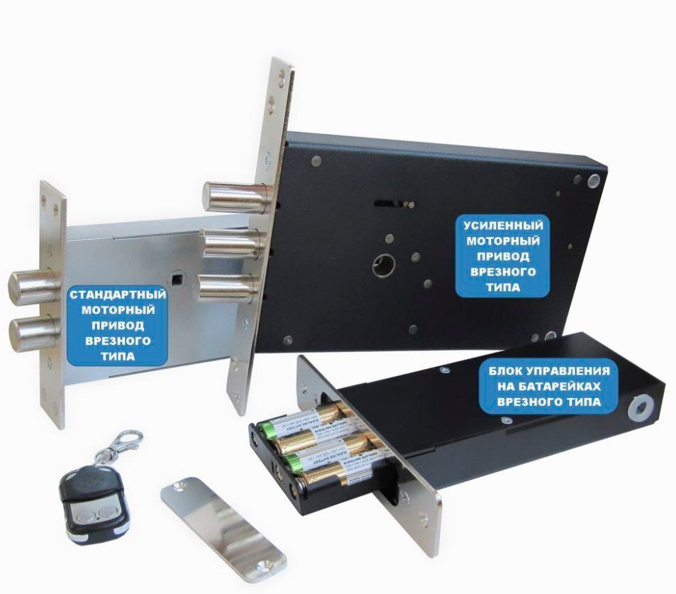 Врезной скрытый электронный замок невидимка