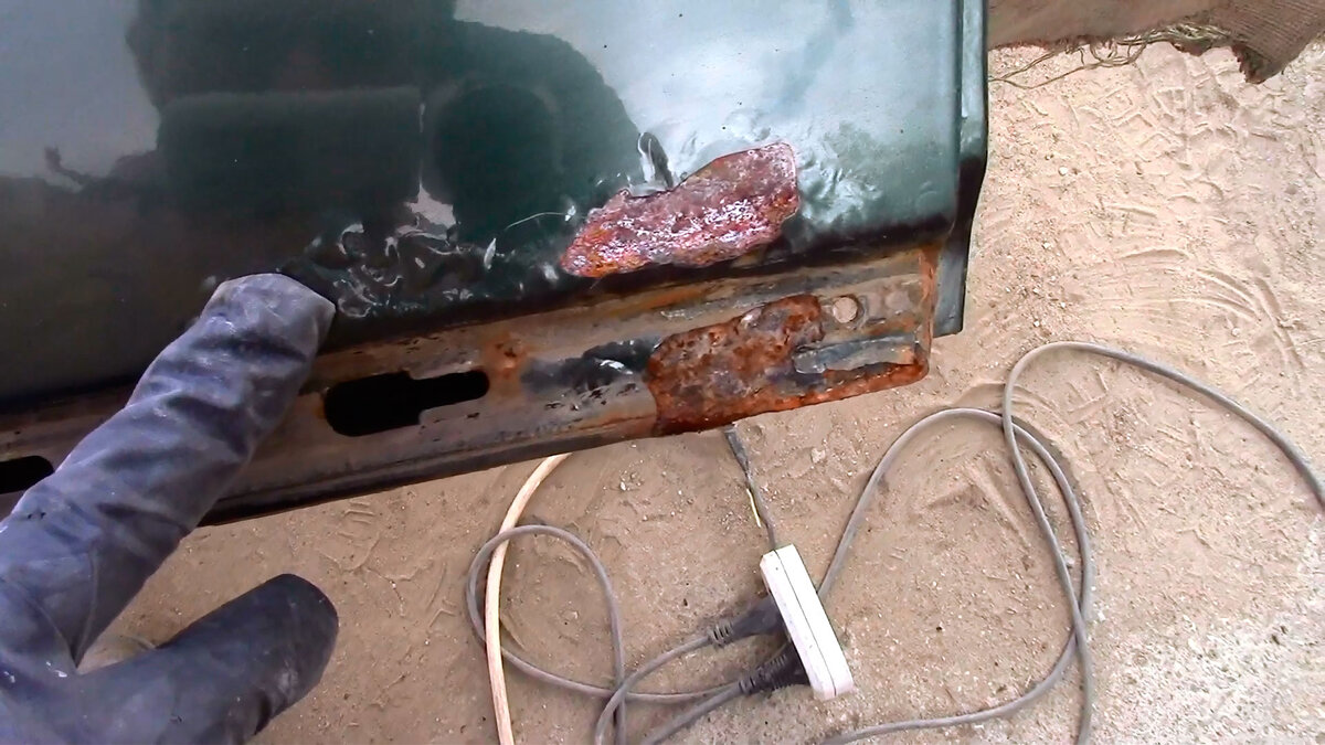 Очаг коррозии