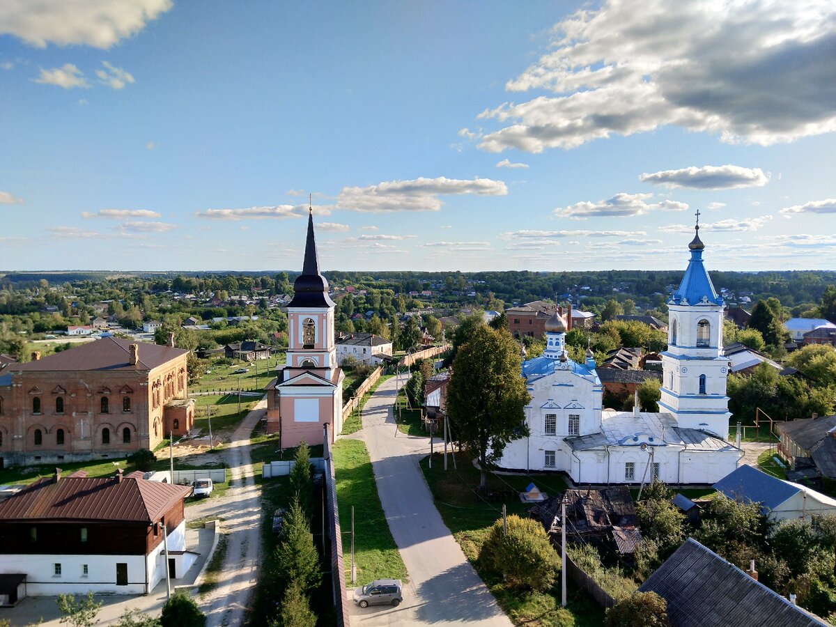 Городок Белёв в Тульской области - классический город N.