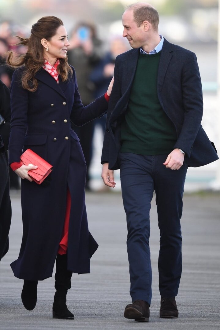 Кейт Миддлтон и принц Уильям в Южном Уэльсе