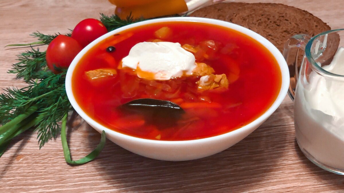 От такого борща вы не сможете отказаться