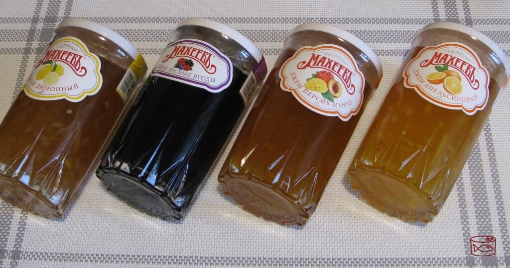 Джемы куплены по акции по 69,90 за стакан