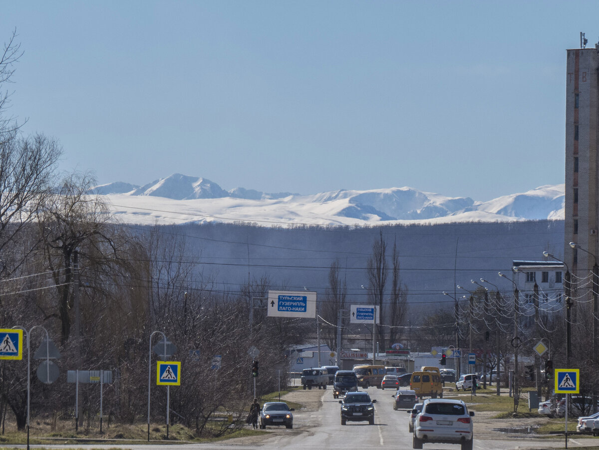 Какие горы видно с краснодара фото описанием