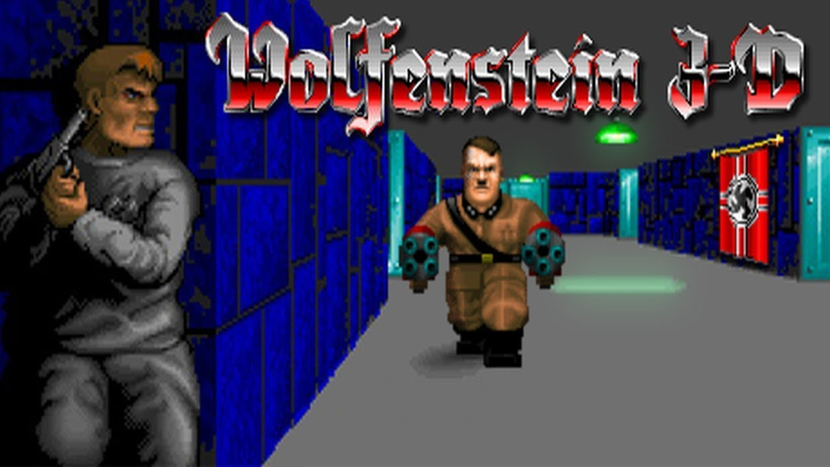 Игра вульф. Wolfenstein 1992. Игра вольфенштайн 1992. Wolfenstein 1992 обложка. Wolfenstein 3d боссы.