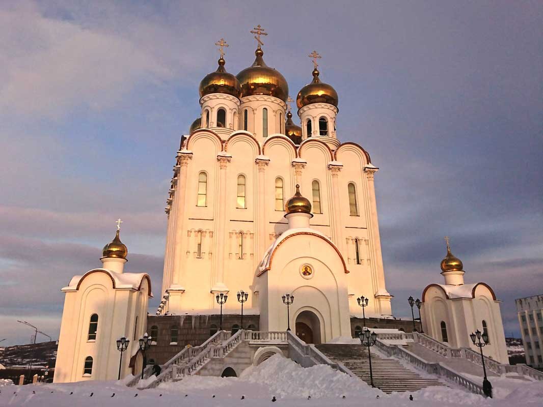 Храм в магадане фото