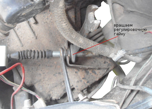 Как самому отрегулировать трос сцепления на ВАЗ ? » Ремонт ВАЗ в Одессе.
