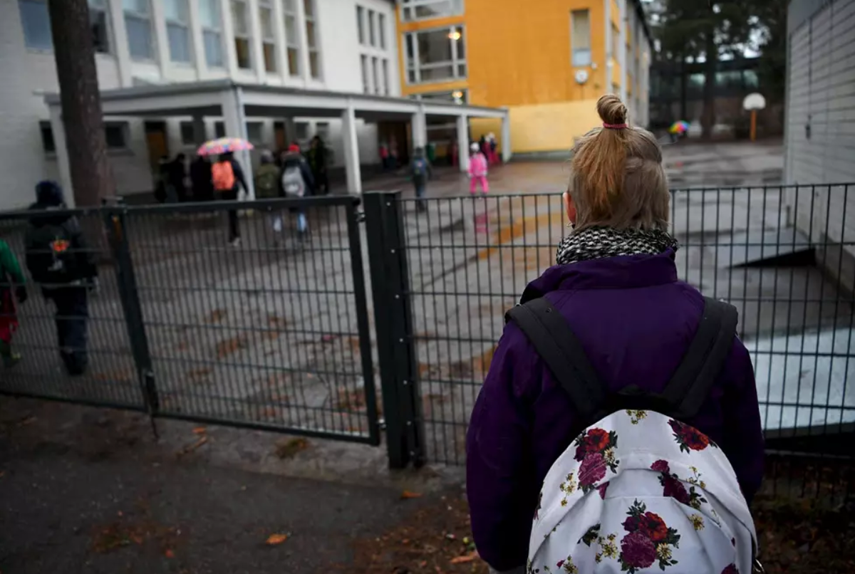 Закрытие школ перевернуло учебный процесс. Фото: Antti Aimo-Koivisto / Lehtikuva