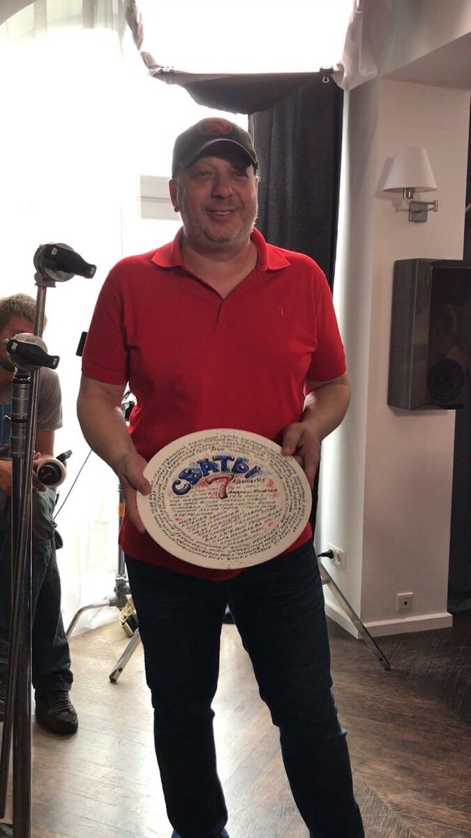 отрывки из съемочного процесса Сваты 