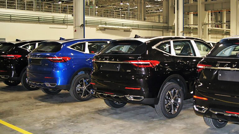 Haval F7 на тульском заводе