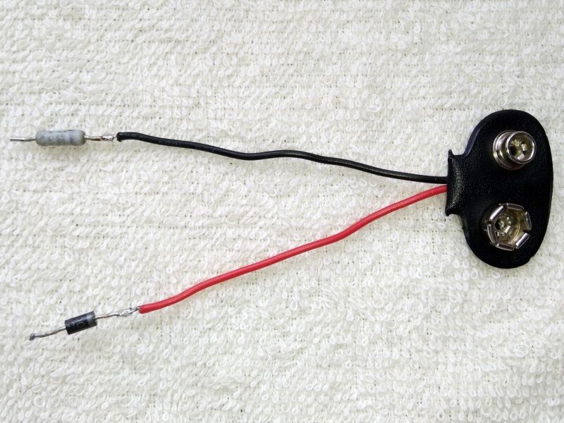  резистор и диод  