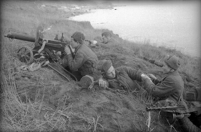 1943 год. Екатерина Демина на Керченском полуострове