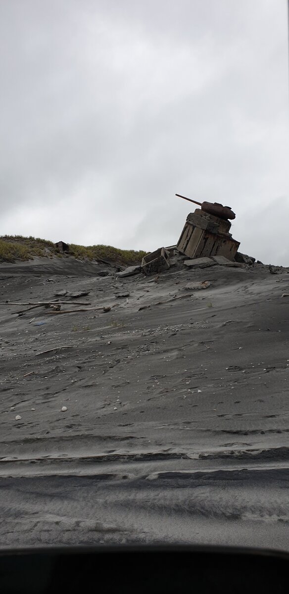 Танковые башни на ветровом перешейке