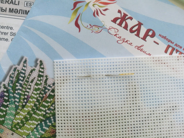 Пластик и игла. Обзор набора от "Жар-Птица" - "Суккуленты".