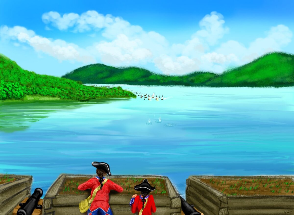 Француз у ворот. Автор Ф.Д.З.