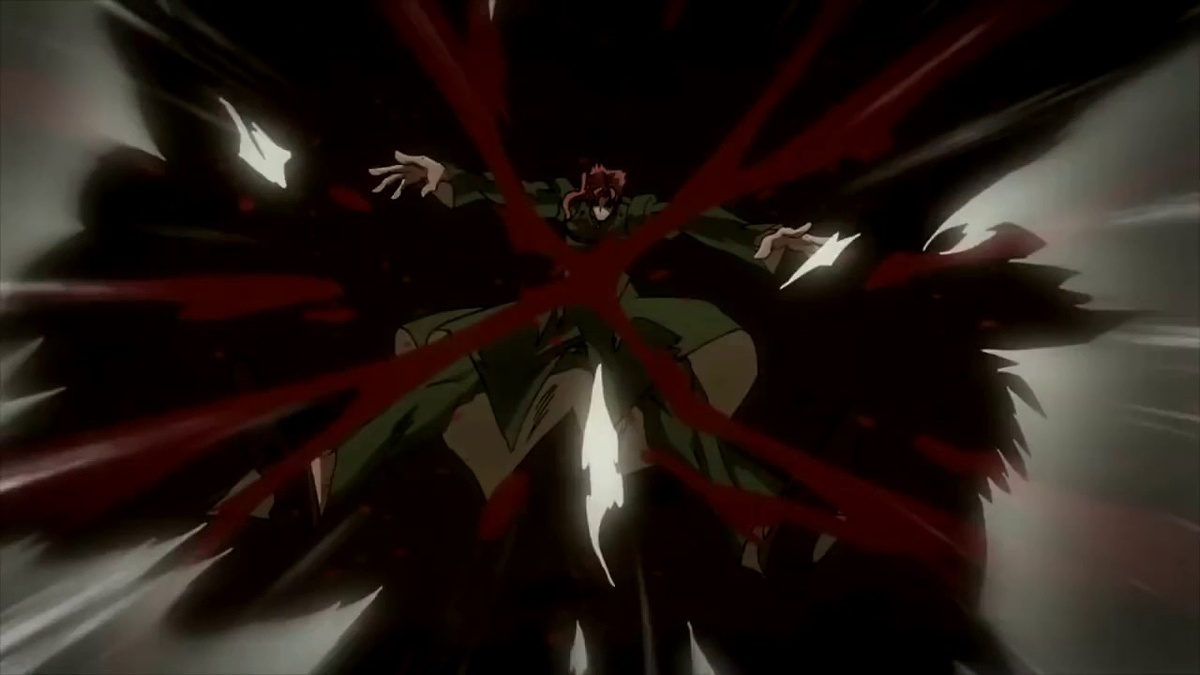 Смертельный удар и последние мгновения жизни Какёина 