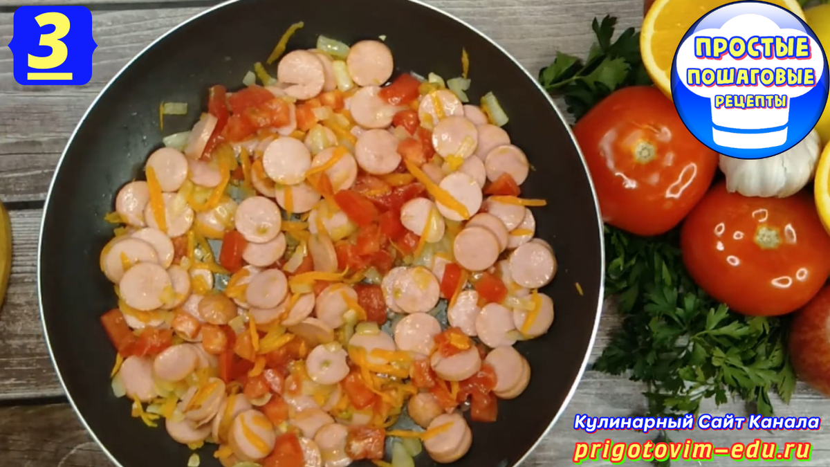 Тушеная капуста с курицей