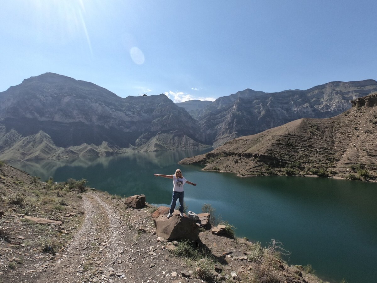 Ирганайское водохранилище в Унцукульском районе