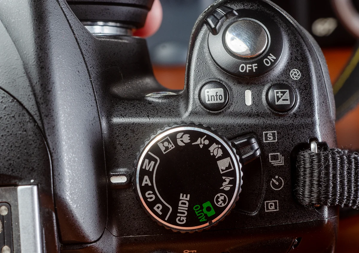 Выбор режима съемки.