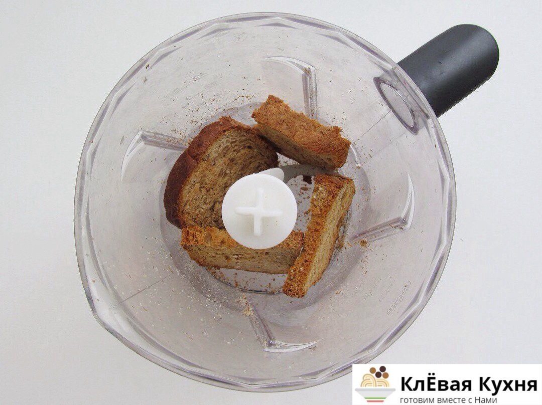 блендер и сухари