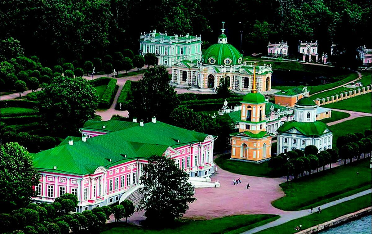 Кусково. Дворцы и павильоны.