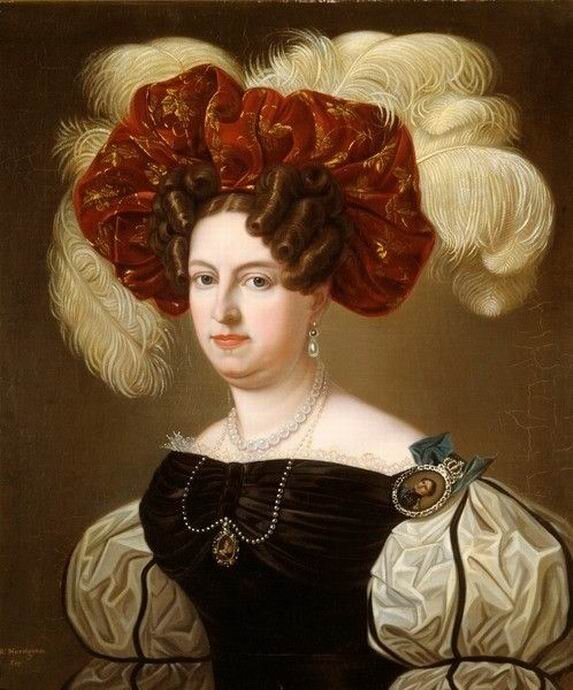 Karl Vilhelm Nordgren. Аврора Вильгельмина Коскулл, 1830 год.