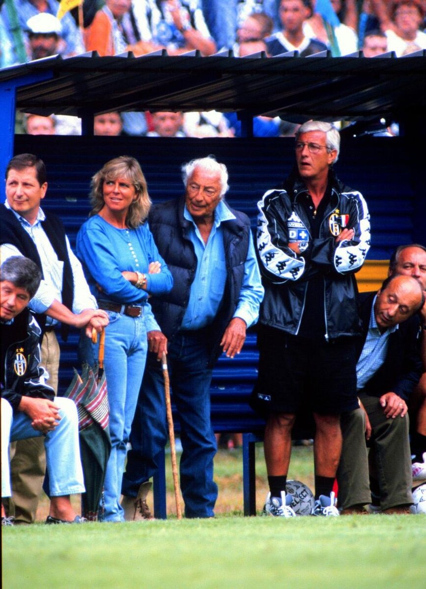 Джанни Аньелли и Марчелло Липпи