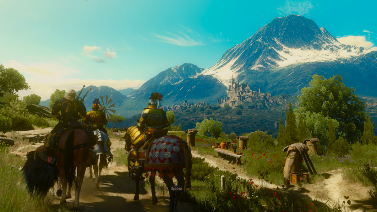 Начало превосходного DLC Кровь и Вино