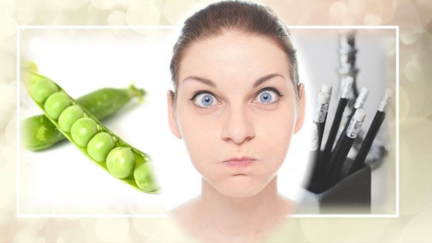 Горошина или карандаш — выбор исключительно ваш // коллаж автора, фото pixabay.com, depositphotos.com