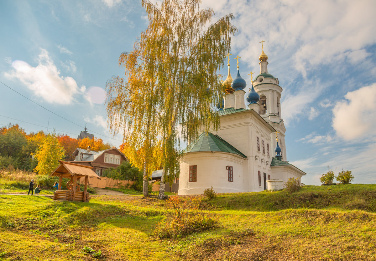 Церковь Святой Варвары Плес