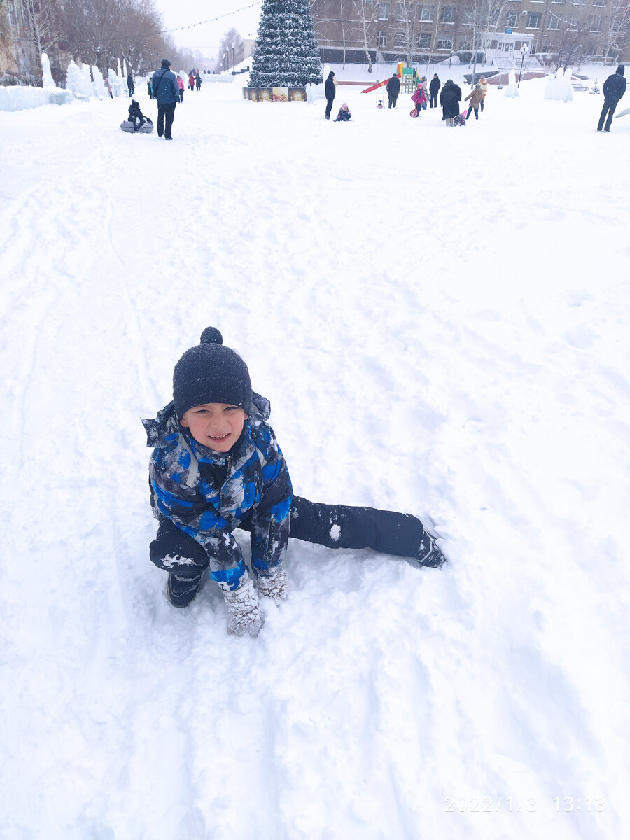 Наш первый снег 🤗🤗🤗🤗🤗