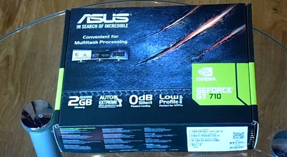 Видео карта для компьютера Asus Geforse GT-710