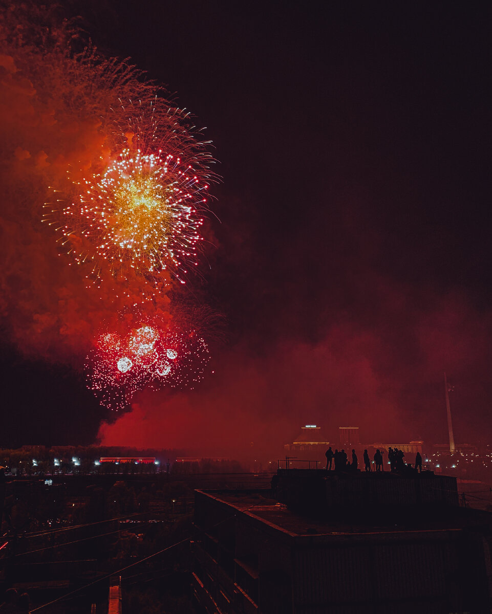 салют на 23 февраля в москве