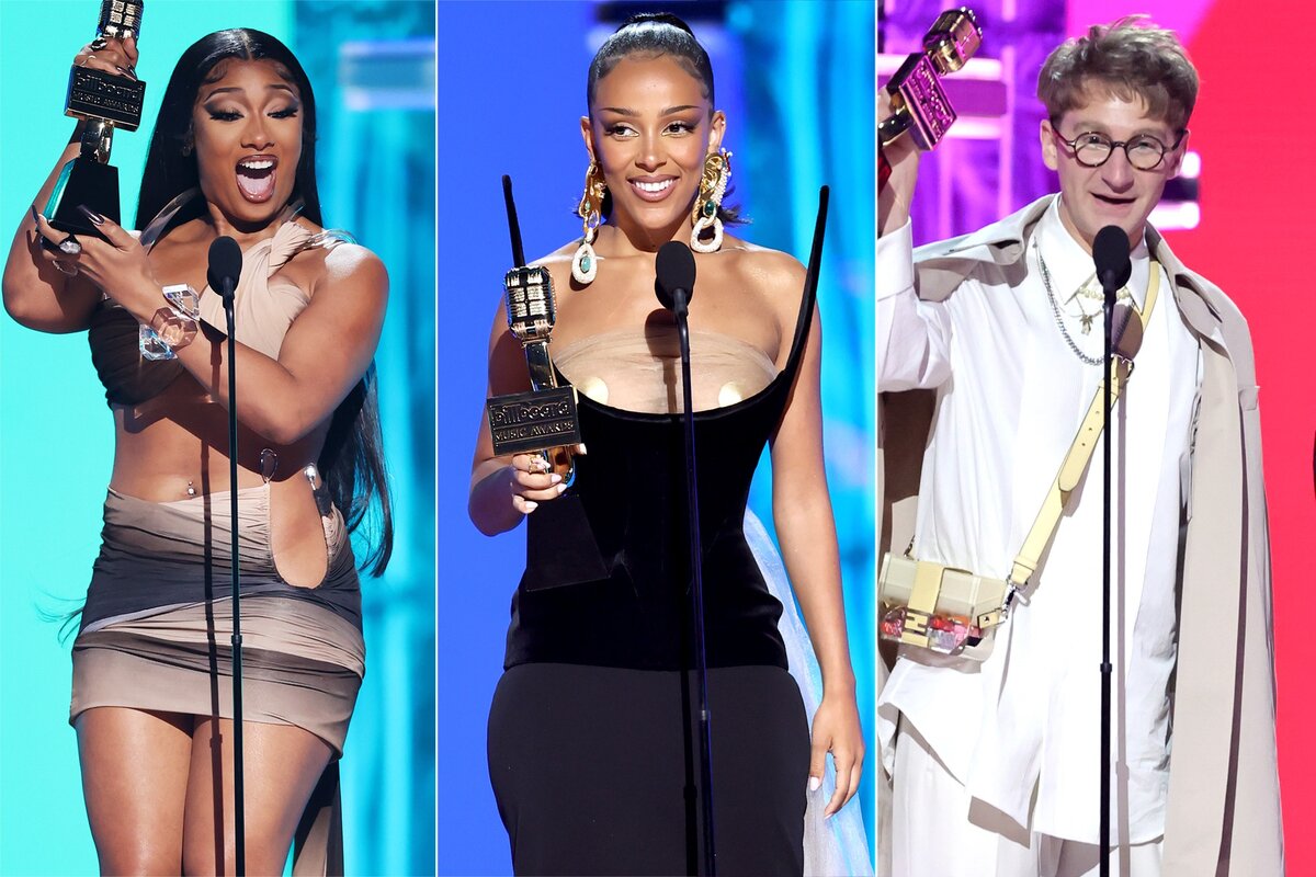 Megan Thee Stallion, Doja Cat, Glass Animals (фото:ew.com)