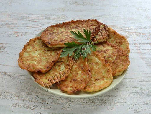 Оладьи кабачковые