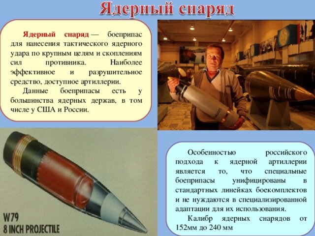 Тактический ядерный снаряд